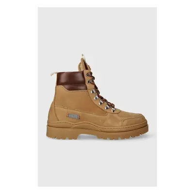 Semišové boty Filling Pieces Mountain Boot Quartz pánské, hnědá barva, 85495474