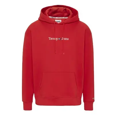 Tommy Hilfiger Jeans Tommy Jeans Sweatshirt - TJM REG LINEAR HOODI red 95272666