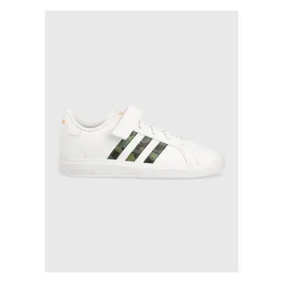 Dětské sneakers boty adidas GRAND COURT 2.0 EL bílá barva 82974981