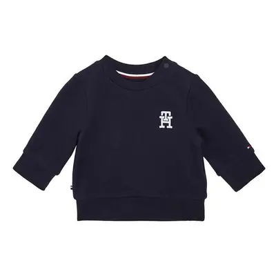 Kojenecká tepláková souprava Tommy Hilfiger tmavomodrá barva 83307847