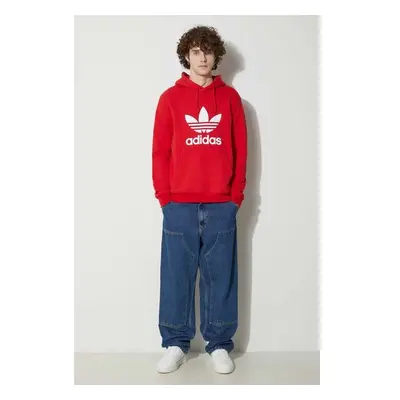 Bavlněná mikina adidas Originals Classics Trefoil Hoodie pánská, 87204276