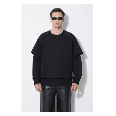 Mikina Neil Barrett Slim Dropped Shoulder Double Layer Sweatshirt 91965550