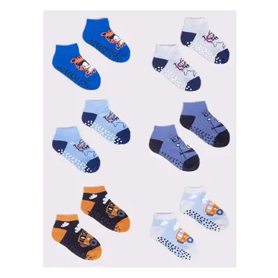 Yoclub Kidss 6Pack Boys Ankle Socks SKS-0089C-AA0A-002 88825235