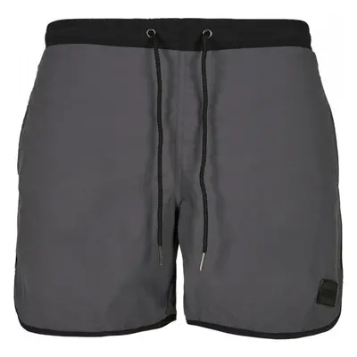 Pánské koupací kraťasy Urban Classics Retro Swimshorts - black 80998082