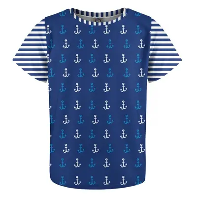 Mr. GUGU & Miss GO Kidss T-shirt KTS-P1632 Navy Blue 53270784