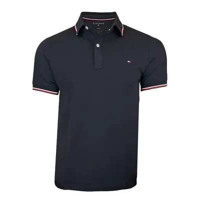 Pánské černé polo triko Tommy Hilfiger 62661674