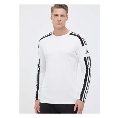 Tréninkové tričko s dlouhým rukávem adidas Performance Squadra 21 bílá 83073232