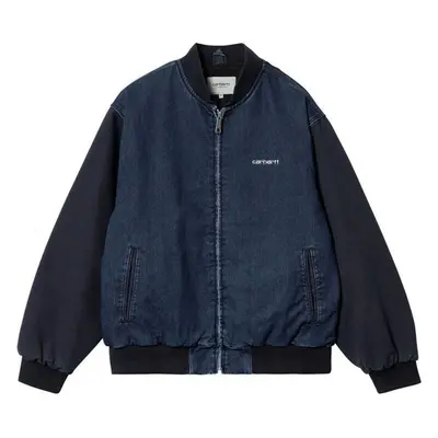 BUNDA CARHARTT WIP Paxon Bomber - modrá - 88700833