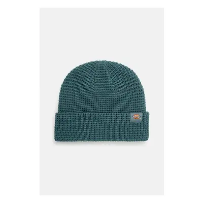 Čepice Dickies Woodworth Waffle Beanie zelená barva, DK0A4XFD 95691582