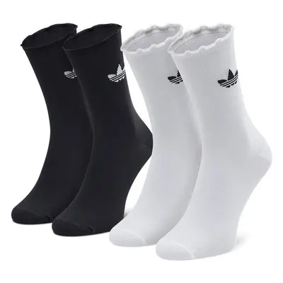 Sada 2 párů vysokých ponožek unisex adidas 84088472