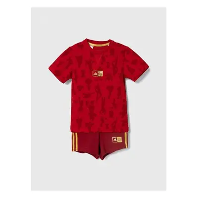 Dětská souprava adidas x Disney vínová barva 89931742