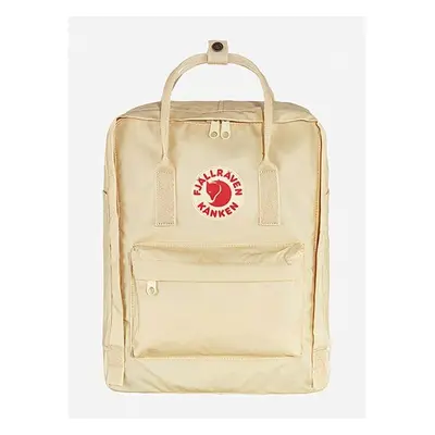 Batoh Fjallraven Kanken béžová barva, velký, s aplikací, F23510.115 84541572