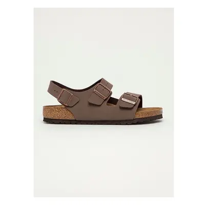 Sandály Birkenstock Milano pánské, hnědá barva, 634501 58217190