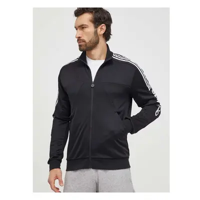 Mikina adidas TIRO pánská, černá barva, s potiskem, IA3047 87717521