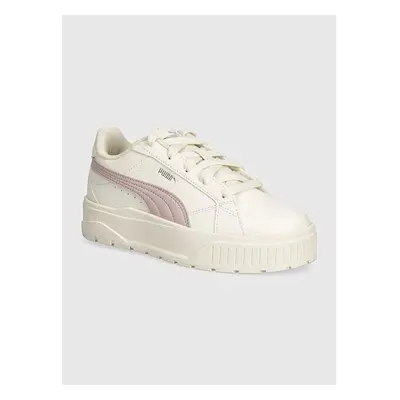 Dětské sneakers boty Puma Karmen II béžová barva, 398879 95881755