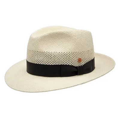 Luxusní klobouk Fedora - ručně pletený, UV faktor 80 - Ekvádorská 82095782