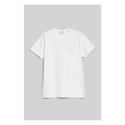 TRIČKO GANT SLIM TONAL SHIELD PIQUE SS TSHIRT WHITE 92130900