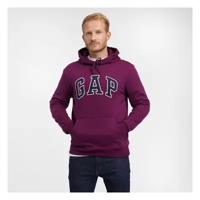 Mikina GAP Pullover Logo Hoodie Beach Plum 87762199