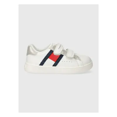 Dětské sneakers boty Tommy Hilfiger bílá barva 88707845