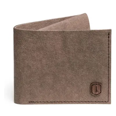 BeWooden Hnědá peněženka z pratelného papíru Brunn Washpaper Wallet 38577876