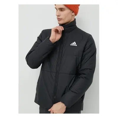 Bunda adidas pánská, černá barva, zimní 74834807