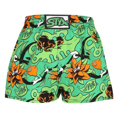 Dětské trenky Styx art klasická guma tropic (J1557) 6-8 let 78992199