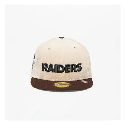 Kšiltovka New Era Las Vegas Raiders 59FIFTY Fall Cord Fitted Cap Brown 88007136