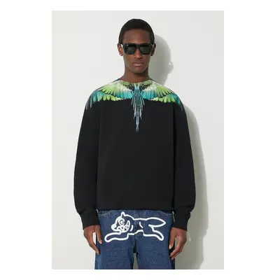 Bavlněná mikina Marcelo Burlon Icon Wings Regular Crewneck pánská, 89169337