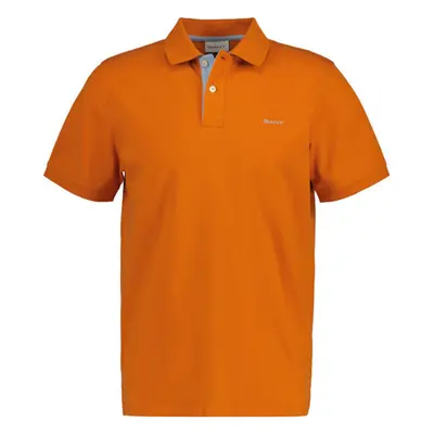 POLOKOŠILE GANT REG CONTRAST PIQUE SS RUGGER PUMPKIN ORANGE 88199910