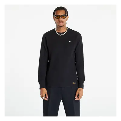 Tričko Nike Life Long-Sleeve Heavyweight Waffle Top Black/ Black/ 85976230