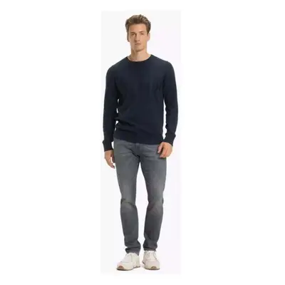 Tommy Hilfiger Sweater - EMBROIDERED BIG GRAPHIC CNECK blue 95271620