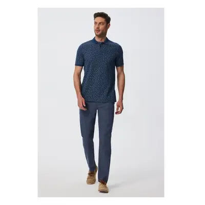 Pánské polo tričko Lee Cooper Newbernard Indigo 89891107