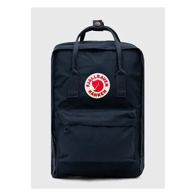 Batoh Fjallraven Kanken Laptop tmavomodrá barva, velký, hladký, F23524 90707392