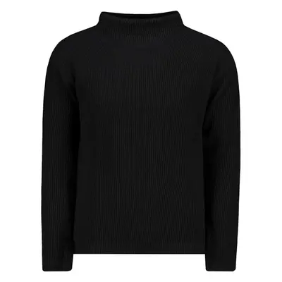 Trendyol Black Oversize Wide Fit Turtleneck Basic Sweater 91215724