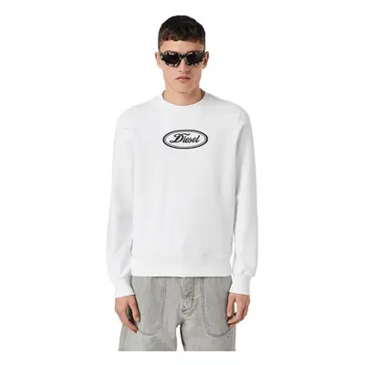 Diesel Sweatshirt - S-GINN-C2 SWEAT-SHIRT white 95272290