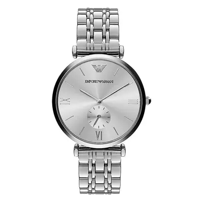 Hodinky Emporio Armani stříbrná barva 83892711