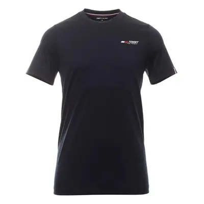 Tommy Hilfiger T-shirt - ESSENTIALS TRAINING BIG LOGO TEE blue 95272545