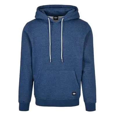 URBAN CLASSICS Basic Melange Hoody - bluelightmelange 72168125