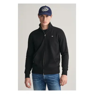 MIKINA GANT REG SHIELD FULL ZIP SWEAT BLACK 89791935