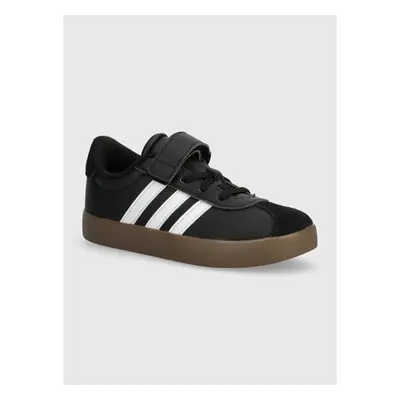 Dětské sneakers boty adidas VL COURT 3.0 EL C černá barva 90526433