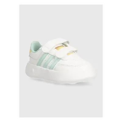 Dětské sneakers boty adidas BREAKNET 2.0 CF bílá barva, IH2386 92915654