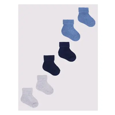 Yoclub Kidss Baby Boys Turn Cuff Cotton Socks 3-Pack SKA-0009C-0000 92107110