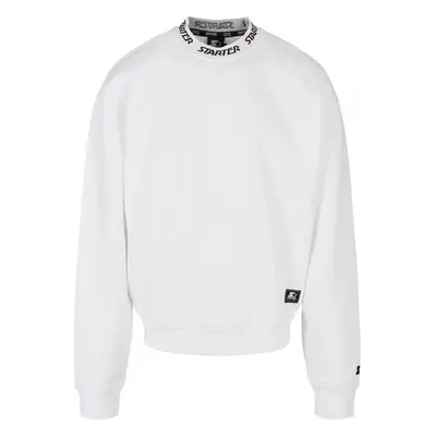 Starter Jaquard Rib Crewneck - white 73741839