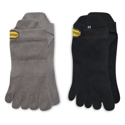 Sada 2 párů kotníkových ponožek unisex Vibram Fivefingers 84093416