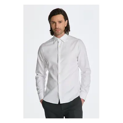 KOŠILE GANT SLIM FORMAL TWILL SHIRT WHITE 84796923