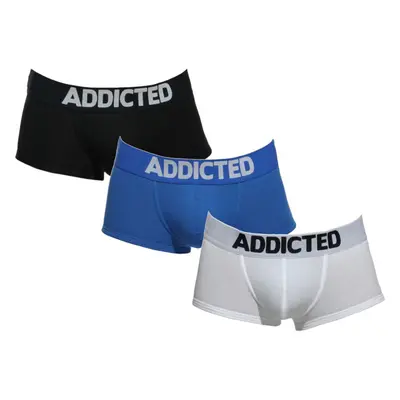 3PACK pánské boxerky Addicted vícebarevné (AD421P-3COL) 94122708