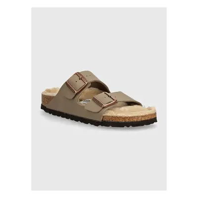 Dětské pantofle Birkenstock Arizona béžová barva, 1028734 94358896