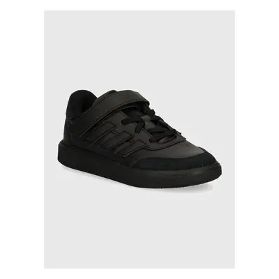 Dětské sneakers boty adidas COURTBLOCK EL C černá barva, ID6508 94486053