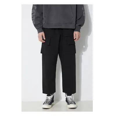 Rick Owens DRKSHDW Bavlněné kalhoty Rick Owens Woven Pants Creatch 91607259