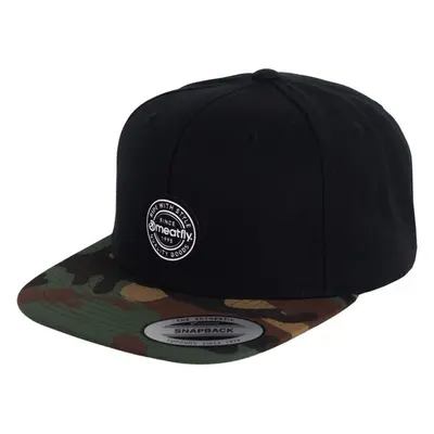 Kšiltovka Meatfly Gruman Premium Snapback černá/camo 91784463